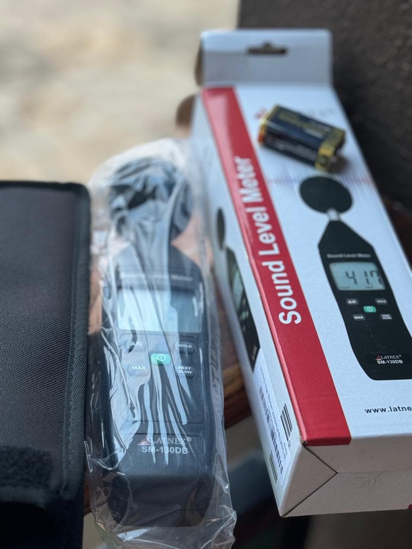 Air quality monitoring equipment prepared for environmental assessment work